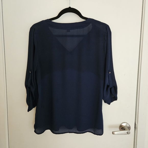 BLUE BLOUSE - Picture 2 of 3